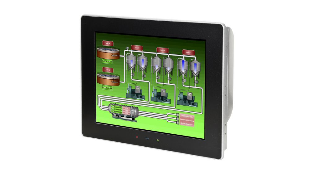 Indoor HMI Operator Panel 24V 10" 640 x 480 IP66 GRAPHITE®